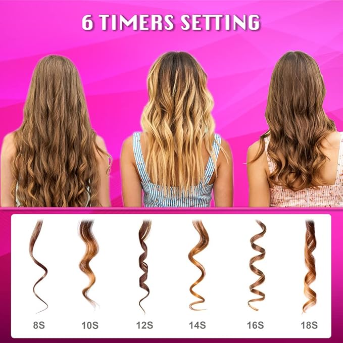 Cordless Automatic Hair Curler (UAE Exclusive)