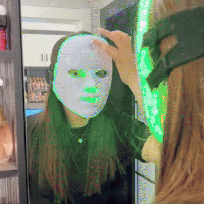 7-Color LED Light Therapy Face Mask – Anti-Aging & Acne Treatment (UAE Exclusive)