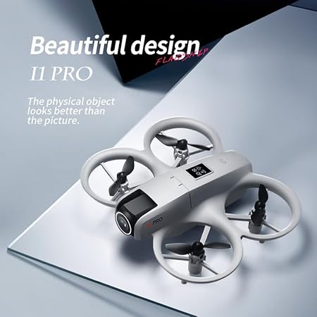 HD Camera Drone with Optical Flow & LED