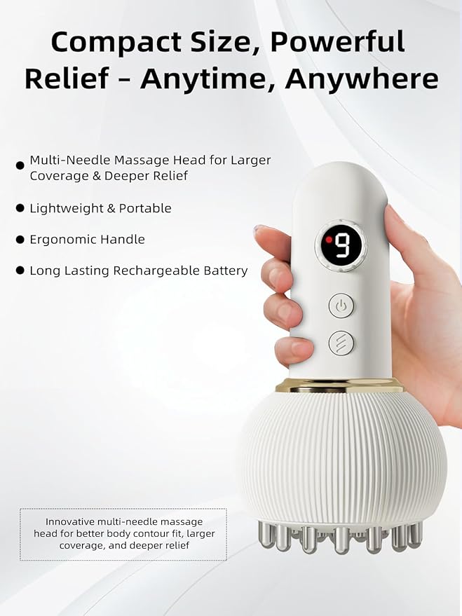⚡ Intelligent Electric Massager – Stress Relief & Scalp Stimulation