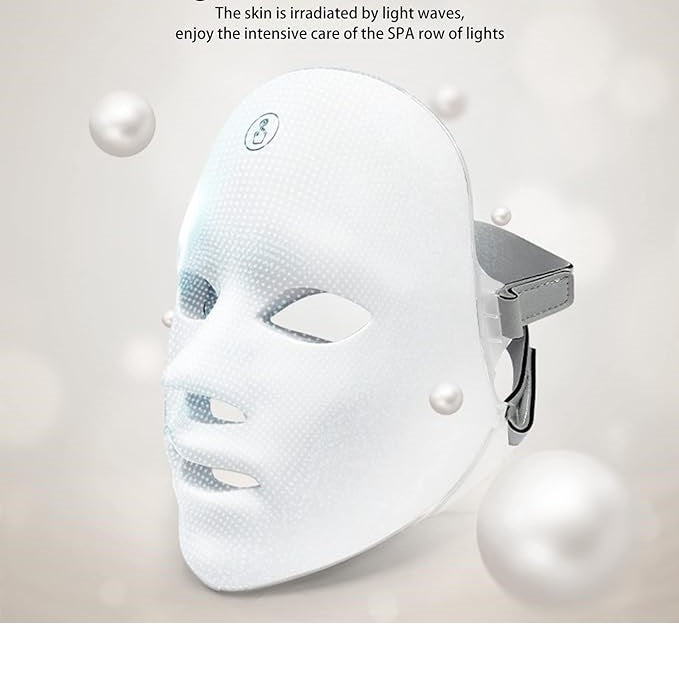 7-Color LED Light Therapy Face Mask – Anti-Aging & Acne Treatment (UAE Exclusive)