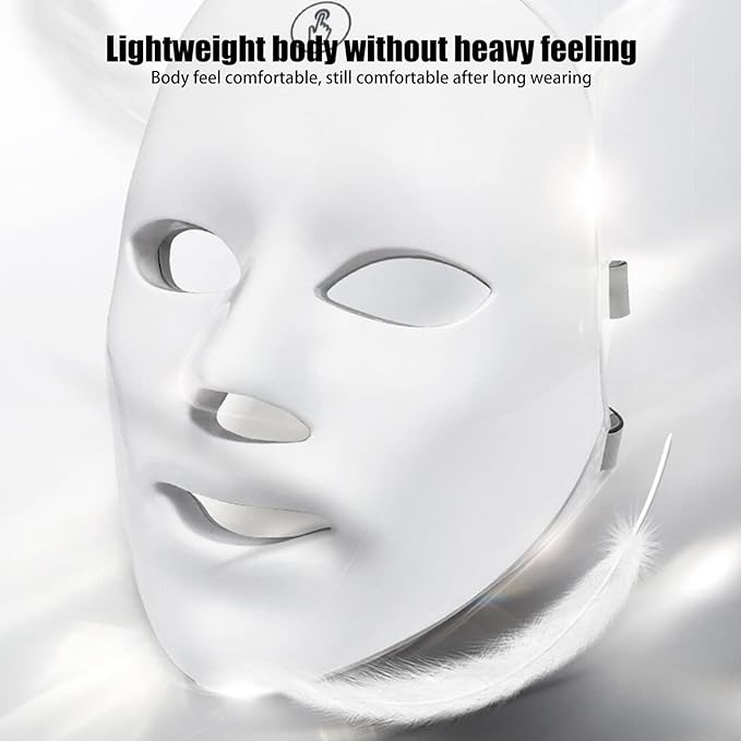 7-Color LED Light Therapy Face Mask – Anti-Aging & Acne Treatment (UAE Exclusive)