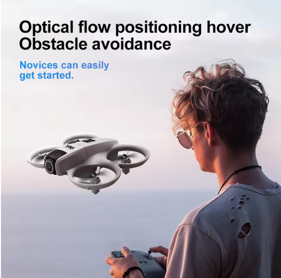 HD Camera Drone with Optical Flow & LED